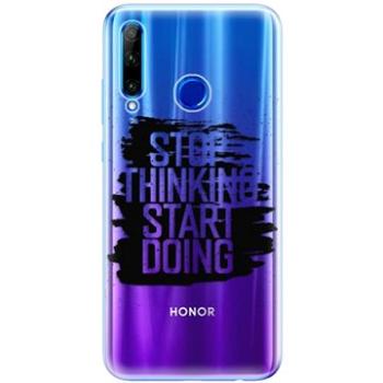 iSaprio Start Doing - black pro Honor 20 Lite (stadob-TPU2_Hon20L)