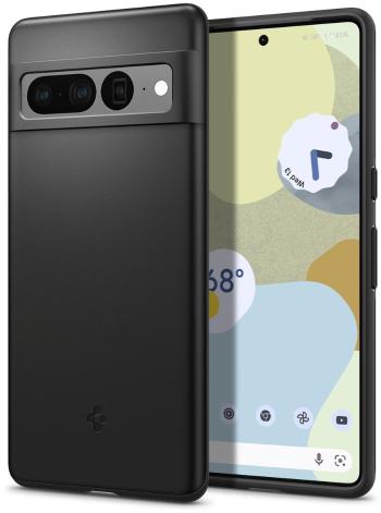 Telefon tok Spigen Thin Fit Black Google Pixel 7 Pro