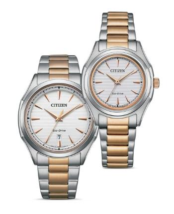 SET Citizen Eco-Drive Classic AW1756-89A a FE2116-85A