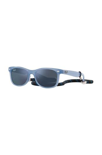 Dětské sluneční brýle Ray-Ban Junior New Wayfarer tmavomodrá barva, 0RJ9052S