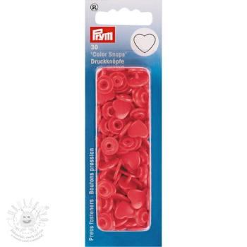 Colorsnaps PRYM Heart red