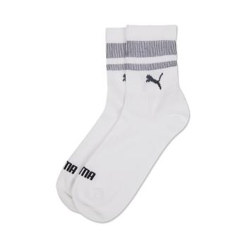 Puma unisex new heritage short crew sock 2p m