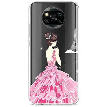 TopQ Xiaomi Poco X3 silikon Pink Princess 60849 (Sun-60849)