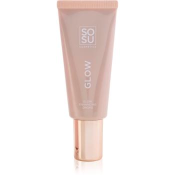 SOSU Cosmetics Glow Drops rozjasňující fluid na obličej 20 ml