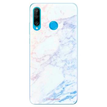 Odolné silikonové pouzdro iSaprio - Raibow Marble 10 - Huawei P30 Lite