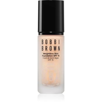 Bobbi Brown Weightless Skin Foundation SPF 15 Mini dlouhotrvající matující make-up s hydratačním účinkem odstín Warm Beige 13 ml