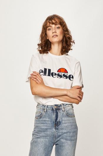 Bavlněné tričko Ellesse Albany Tee bílá barva, SGS03237