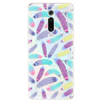 Odolné silikonové pouzdro iSaprio - Feather Pattern 01 - Xiaomi Mi 9T Pro