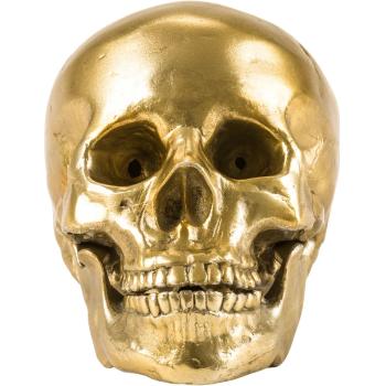 Hliníková figurka WUNDERKAMMER HUMAN SKULL Seletti 20 cm stříbrná