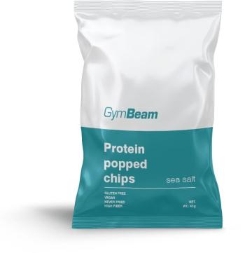 Egészséges chips GymBeam Protein Chips 40 g Tengeri só