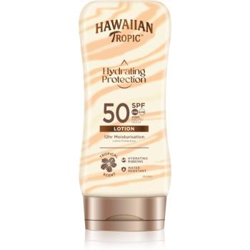 Hawaiian Tropic Hydrating Protection Lotion opalovací krém na tělo SPF 50 180 ml