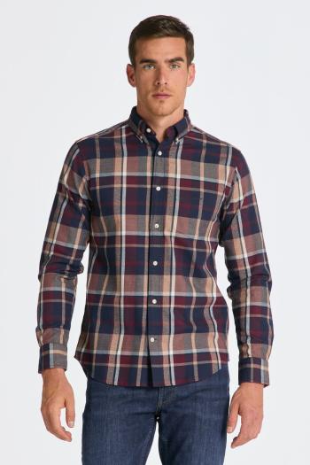 KOŠILE GANT REG JASPE CHECK SHIRT PLUMPED RED