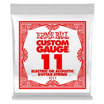 Ernie Ball 1011 Plain Steel Single .011