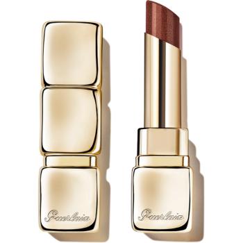 GUERLAIN KissKiss Bee Glow vyživující a hydratační balzám na rty odstín 878 Pearly Dahlia 3.2 g