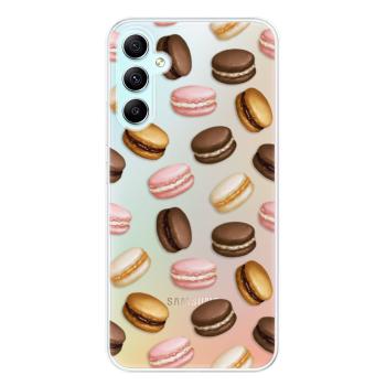 Odolné silikonové pouzdro iSaprio - Macaron Pattern - Samsung Galaxy A34 5G