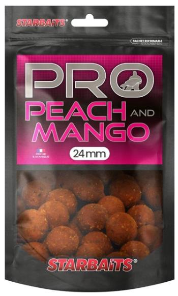 Starbaits boilie probiotic peach mango + n-butyric - 200 g 24 mm