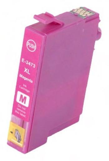 EPSON T3473-XL (C13T34734010) - kompatibilní cartridge, purpurová, 14ml