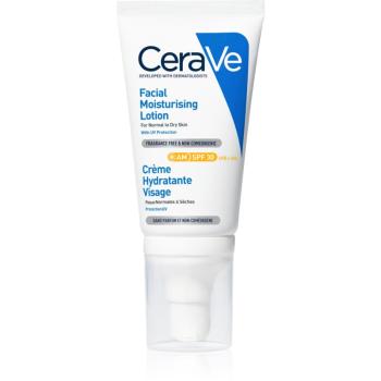 CeraVe Moisturizers hydratační krém na obličej pro normální až suchou pleť SPF 30 52 ml