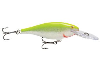 Rapala Wobler Shad Rap Deep Runner Silver Fluorescent Chartreuse