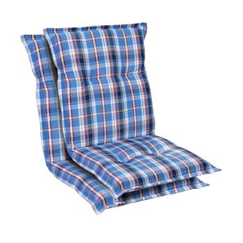 Blumfeldt Prato, čalúnená podložka, podložka na stoličku, podložka na nižšie polohovacie kreslo, na záhradnú stoličku, polyester, 50 × 100 × 8 cm, 2 x čalúnenie