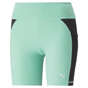 Puma FIT 5 TIGHT SHORTS Dámské sportovní kraťasy, světle zelená, velikost