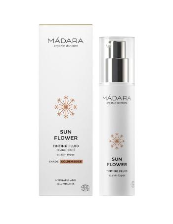 MÁDARA Sun Flower Golden Beige tónovací fluid 50 ml