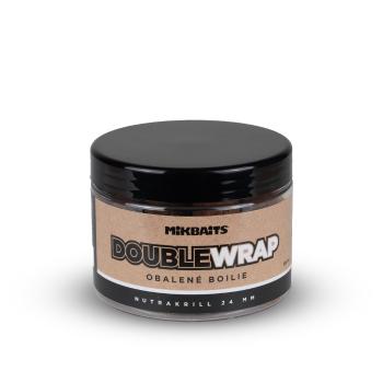 Mikbaits Boilie ManiaQ Double Wrap NutraKRILL 500ml - 24mm