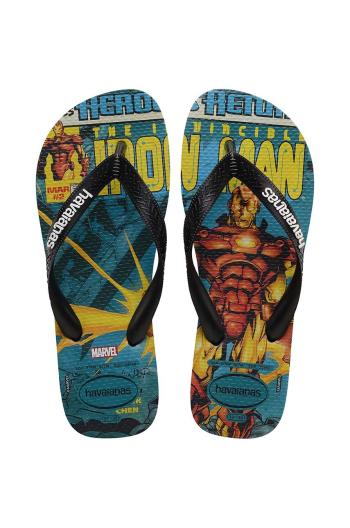 Žabky Havaianas TOP MARVEL pánské, černá barva, 4147012.5266