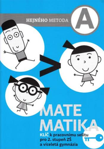 Matematika A - klíč k pracovnímu sešitu