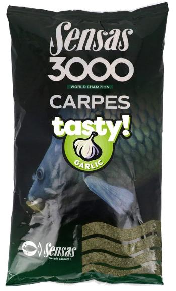 Sensas Krmítková směs 3000 Carp Tasty 1kg - Česnek