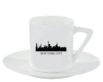 Espresso hrnek s podšálkem 100ml New York