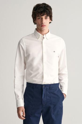 KOŠILE GANT SLIM OXFORD SHIRT WHITE