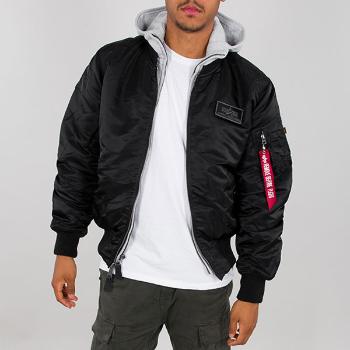 Bombera Alpha Industries MA-1 D-Tec Jacket Black - L