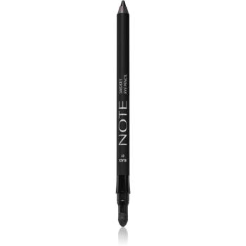 Note Cosmetique Smokey Eye Pencil voděodolná tužka na oči 01 Black 1,2 g