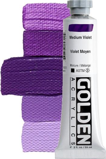 Golden Artist Colors Heavy Body Akrylová barva Medium Violet 59 ml 1 ks