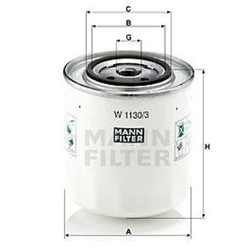 MANN-FILTER W1130/3 pro vozy VOLVO (W1130/3)