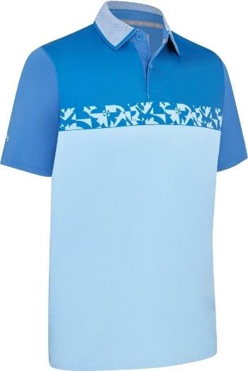 Callaway Oxford Block Mens Galaxy Blue L Polo košile