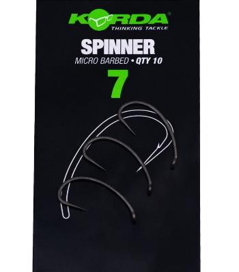 Korda háčky bez protihrotu spinner b - 7