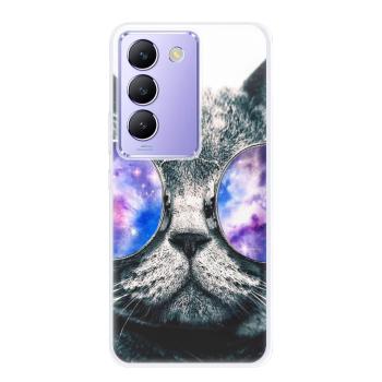 Odolné silikonové pouzdro iSaprio - Galaxy Cat - Vivo V40 SE 4G/5G