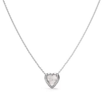 Guess Půvabný ocelový náhrdelník se srdíčkem Mon Amour JUBN04606JWRHT/U