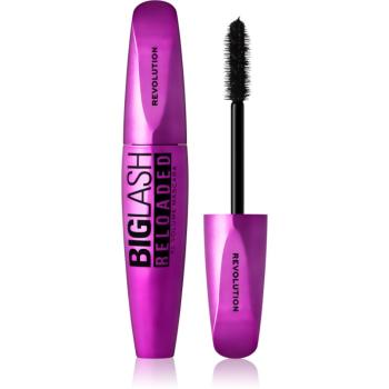 Makeup Revolution Big Lash Reloaded řasenka pro extra objem odstín Black 8 ml