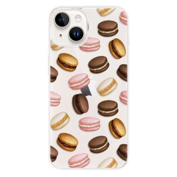 Odolné silikonové pouzdro iSaprio - Macaron Pattern - iPhone 15