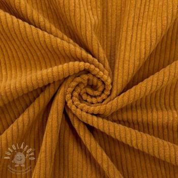 Kordbársony 6W COTTON TOUCH ochre