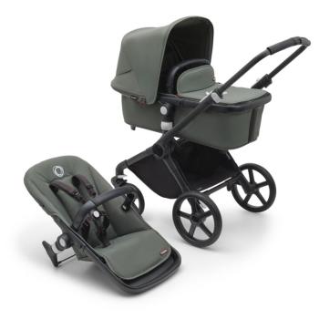 BUGABOO Kočárek kompletní Fox Cub Black/Forest green-Forest green