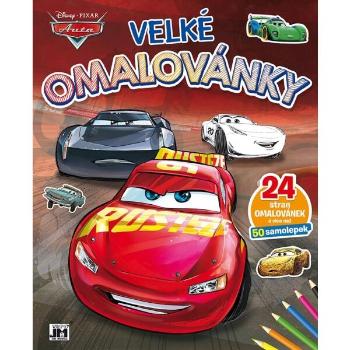 Disney VELKÉ OMALOVÁNKY AUTA Omalovánky, mix, velikost