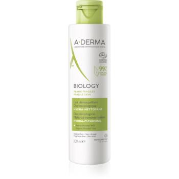 A-Derma Biology hydratační odličovací mléko 200 ml