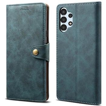  Lenuo Leather flipové pouzdro pro Samsung Galaxy A13, modrá (348269)