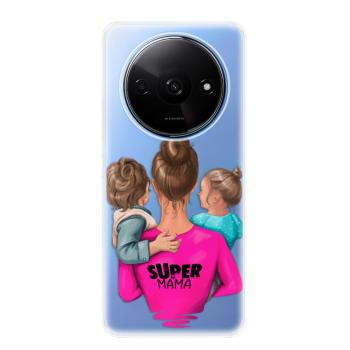 Odolné silikonové pouzdro iSaprio - Super Mama - Boy and Girl - Xiaomi Redmi A3