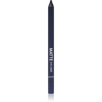 Gosh Matte tužka na oči s matným efektem odstín 009 Midnight Blue 1.2 g