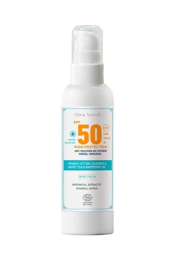 Alma Secret Opalovací krém na tělo SPF50 200 ml